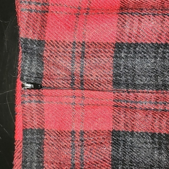 Hillard & Hanson plaid skirt Sz 12 - Picture 4 of 8